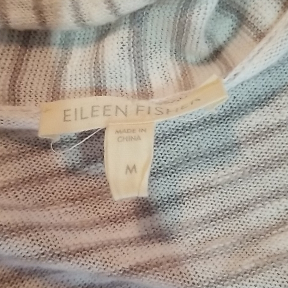 Eileen Fisher Linen/Cotton Blend Cardigan - SZ M - Picture 2 of 6